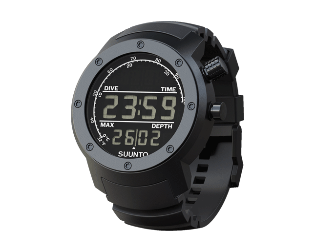 Suunto Elementum Aqua Caoutchouc Noir 