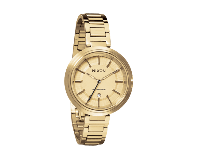 Nixon The Tessa All Gold A246 1502 Multisports Watches and Outdoor GPS IceOptic