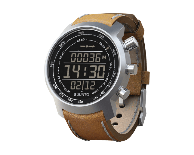 Suunto Elementum Terra Cuir - SS018733000 - Multisports Watches and GPS - IceOptic