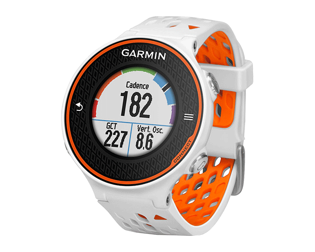 Garmin Forerunner 620 Blanche/Orange 010-01128-41 - Multisports Watches and Outdoor GPS - IceOptic