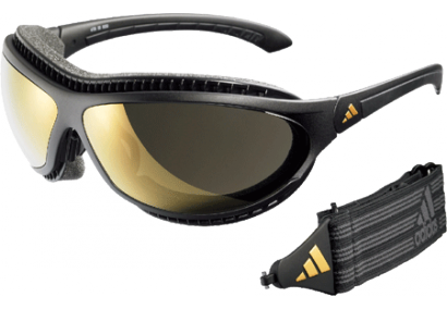 Adidas Elevation ClimaCool Black/Gold Space lens et LST Bright - A136/00  6059 ICE - Sunglasses - IceOptic