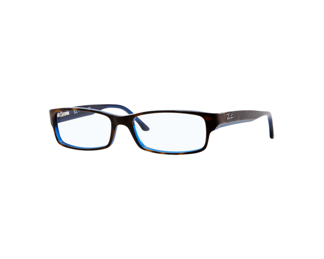 Ray-Ban RX5114 Top Havana On Blue - RX5114 5064 - Eyeglasses - IceOptic