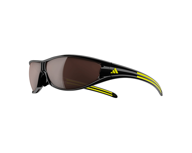 Adidas Evil Eye Small Black/Yellow LST Polarized Active - A267 00-6108 ICE  - Sunglasses - IceOptic