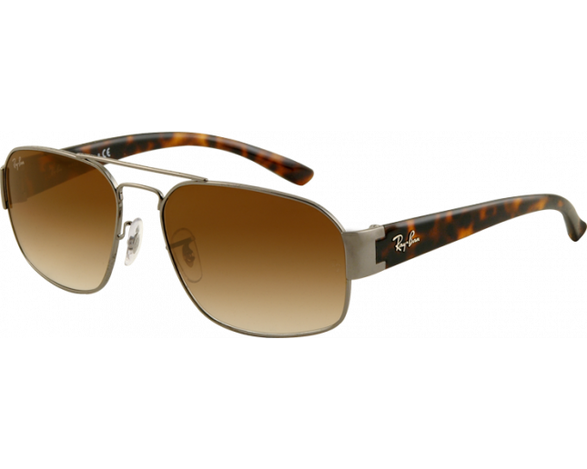 Ray-Ban RB3427 Gunmetal Crystal Brown 