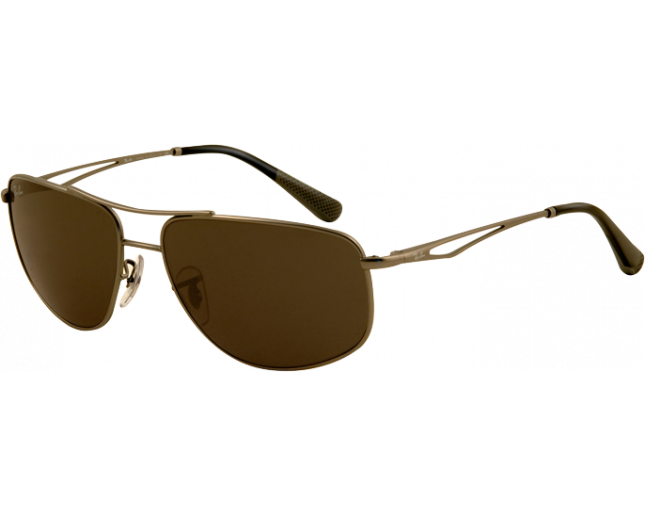 Ray-Ban RB3490 Matte Gunmetal Green 