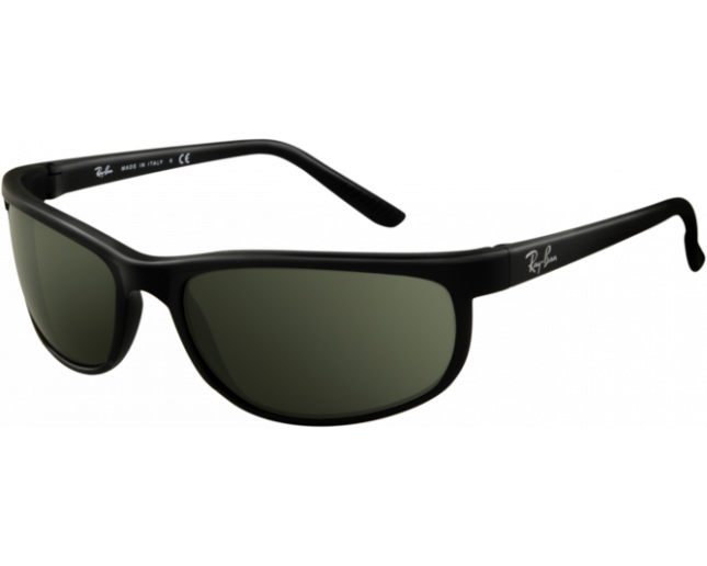 panel Sovereign renovere Ray-Ban Predator 2 Black/Matte Black Crystal Green - W1847 - Sunglasses -  IceOptic