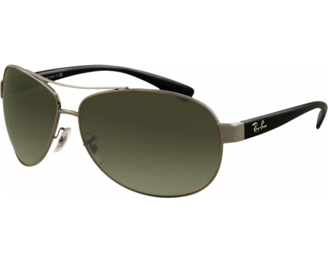 Ray-Ban RB3386 Gunmetal Green - RB3386 004/9A - Sunglasses - IceOptic