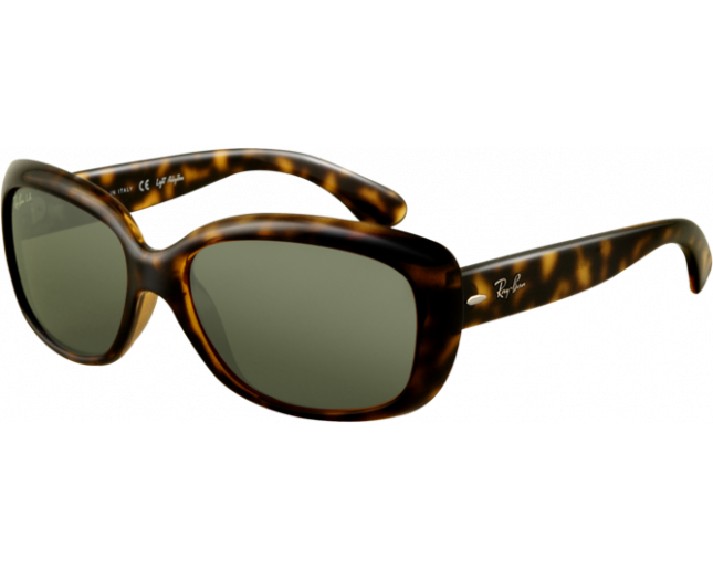 Ray-Ban Jackie OHH Light Havana Crystal Green - RB4101 710 - Sunglasses ...