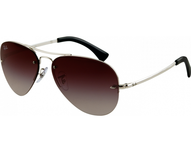 ray ban 3449 silver