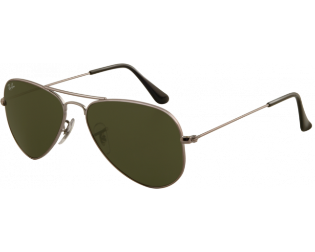 ray ban aviator small gunmetal