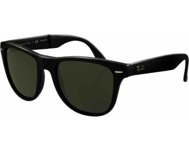 ray ban wayfarer matte black polarized