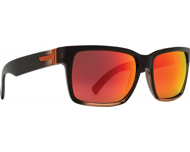 VonZipper Elmore Mindglo Mindglo Orange Lunar Glo SMRFAELM FBO ICE Sunglasses IceOptic