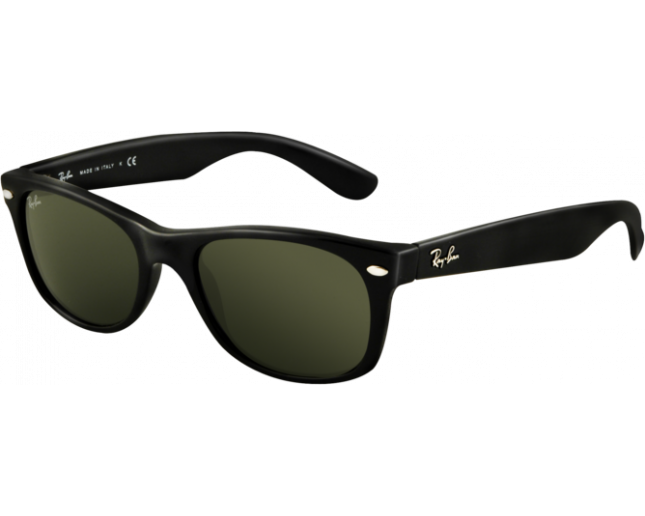 ray ban rb2151 wayfarer sunglasses black frame crystal green len