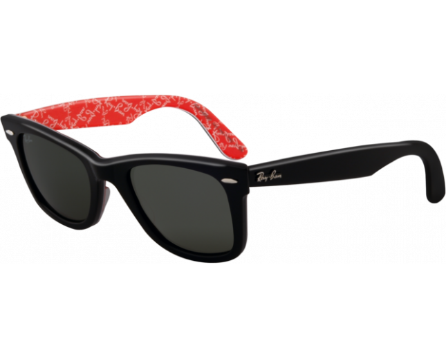 Rustic Biscuit diary Ray-Ban Original Wayfarer Black/Red G-15 - RB2140 1016 ICE - Sunglasses -  IceOptic