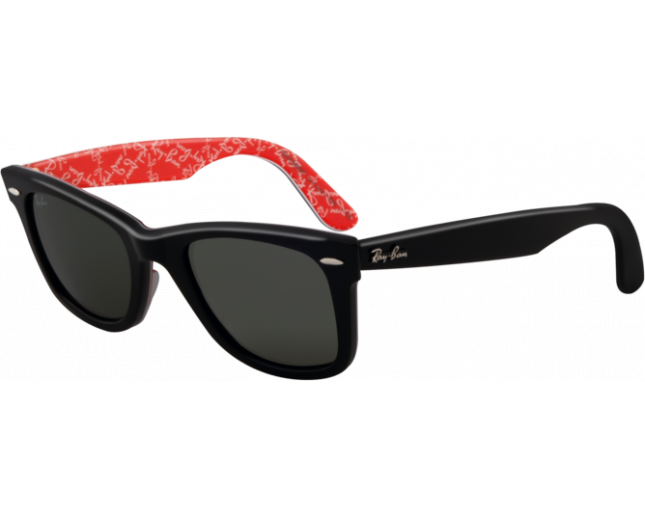 red and black ray ban sunglasses