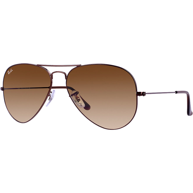 ray ban rb3025 brown gradient