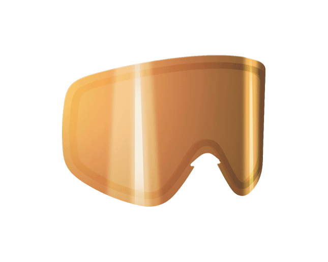 NEW POC IRIS LENS Clear with red mirror Lens 