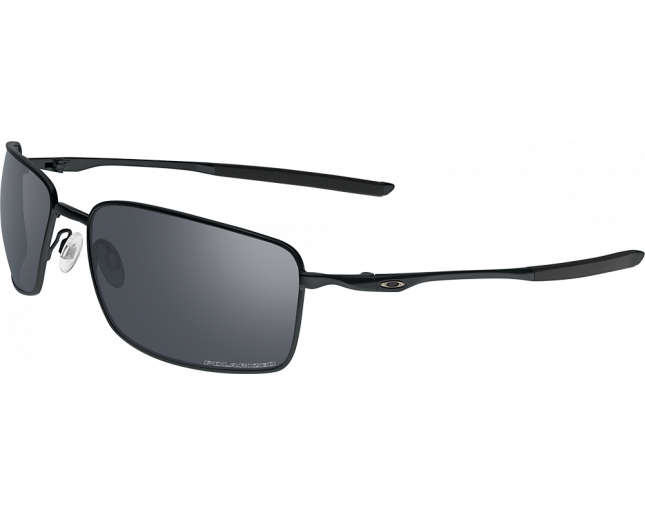 Poleret Republik Andragende Oakley Square Wire Matte black-Black iridium polarisé - OO4075-05 -  Sunglasses - IceOptic