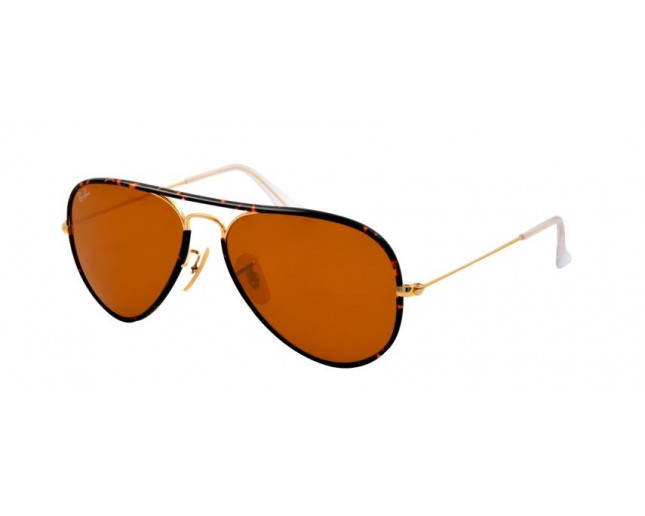 ray ban aviator golden frame