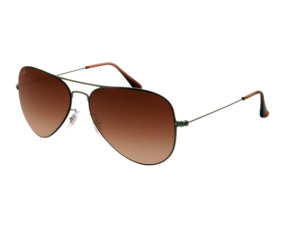 ray ban aviator flat metal