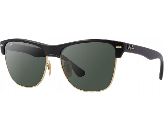 Ray-Ban Clubmaster Oversized Demi Shiny 