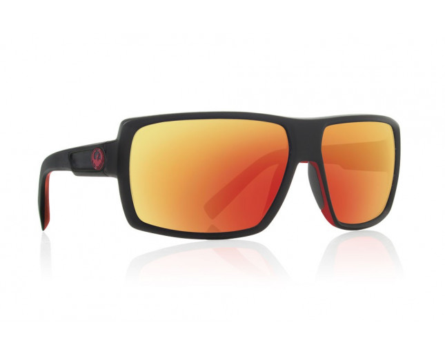Dragon Double Dos Jet Red Red Ion DR720 2194 ICE Sunglasses IceOptic
