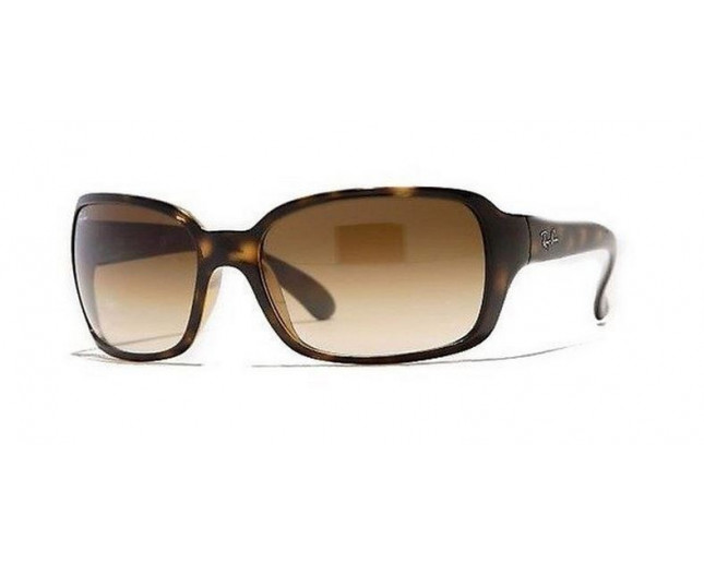 Ray-Ban RB4068 Matte Light Havana Crystal Polar Brown Gradient - RB4068 ...