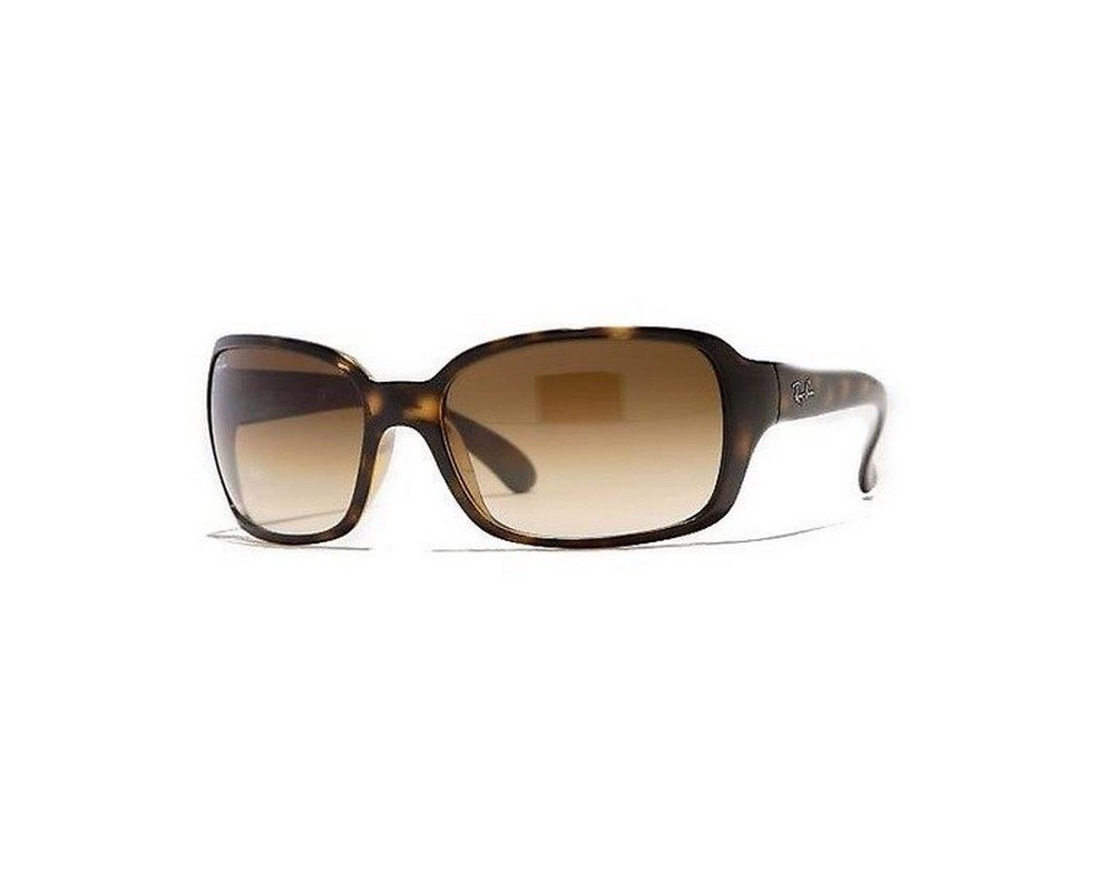 ray ban brown gradient square sunglasses
