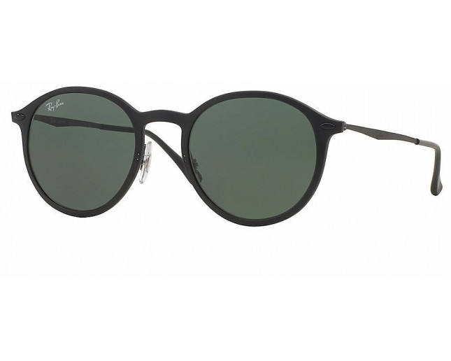 Ray-Ban Round Light Ray Matt Black Dark 