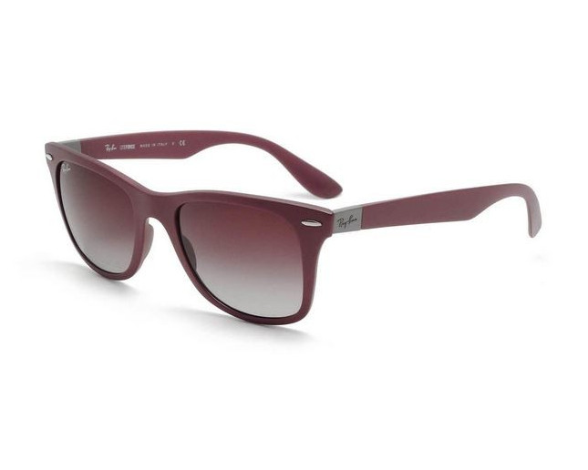 Ray Ban Liteforce Wayfarer Tech Metallic Violet Grey Gradient Dark Violet