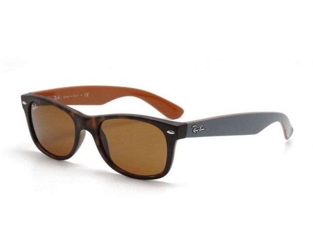 Ray-Ban New Wayfarer Matte Havana Brown 