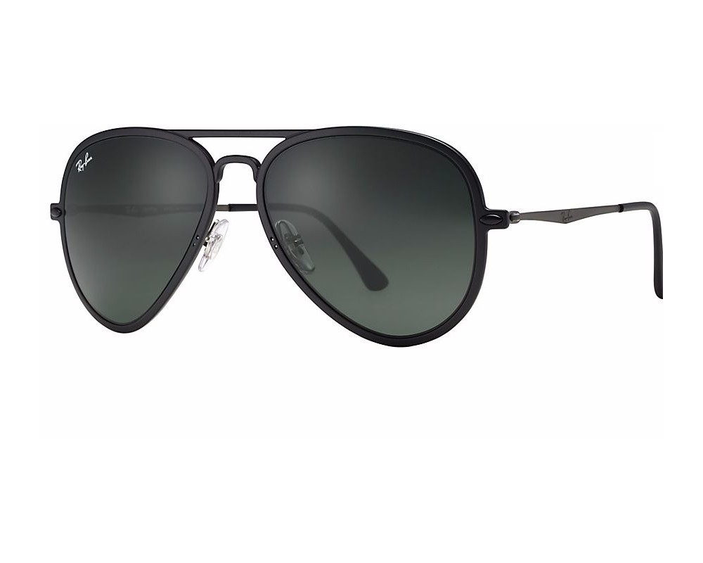 ray ban mat black