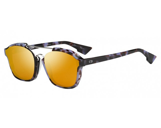 Dior Abstract Havana Mauve Gold Mirror 2223646 YHO 58A1 Lunettes de soleil IceOptic