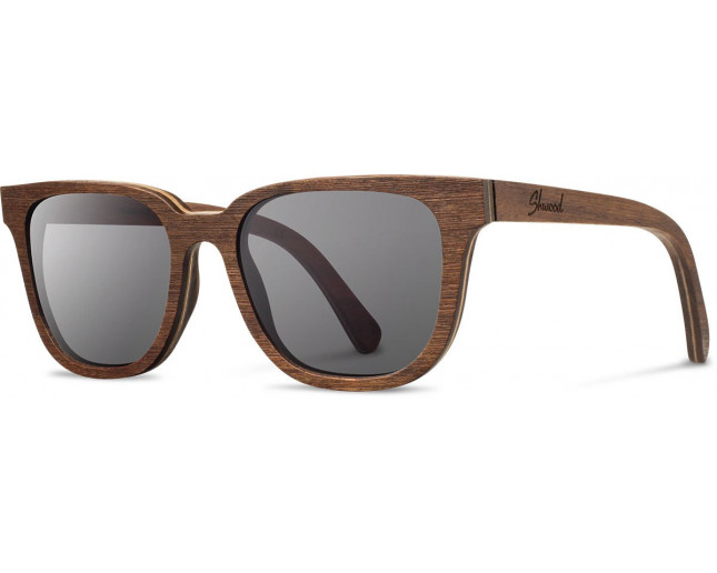 Shwood Originals Prescott Walnut-Grey polarisé