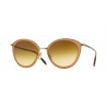 Oliver Peoples Gwynne Brushed Soft Gold Amber Flash Gradient