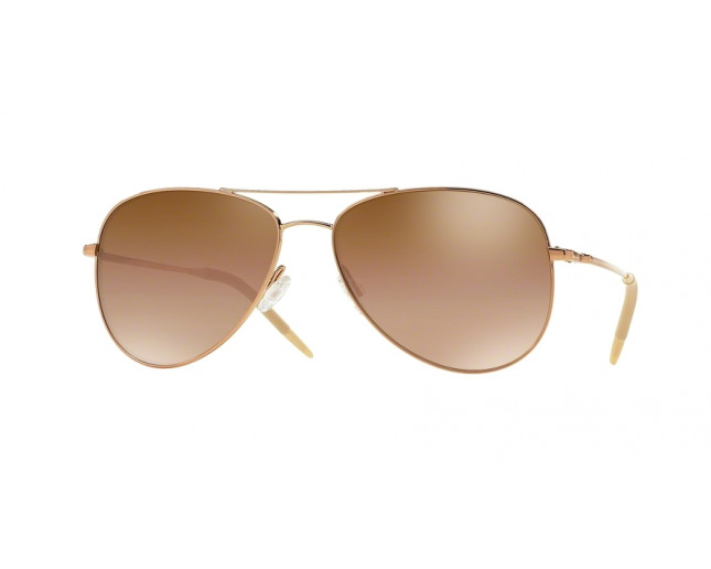 Oliver Peoples Kannon Soft Rose Crystal Rose Quartz Mirror