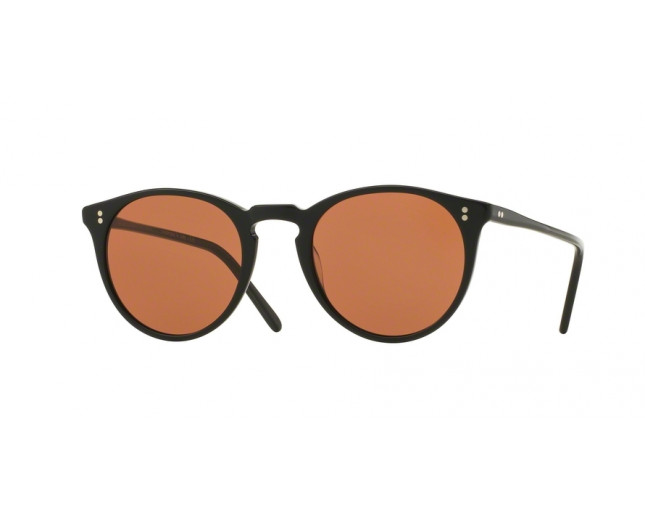 Oliver Peoples O'Malley NYC Pure Black Crystal Persimmon
