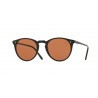 Oliver Peoples O'Malley NYC Pure Black Crystal Persimmon