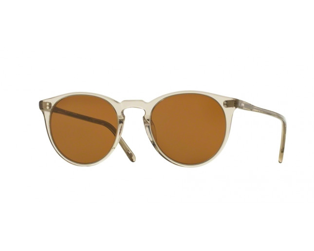 Oliver Peoples O'Malley NYC Translucent Olive Crystal Brown