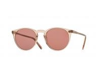 Oliver Peoples O'Malley NYC Translucent Amber Crystal Photochromic Purple