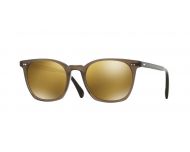 Oliver Peoples L.A Cohen Sun Taupe Oak  Crystal Gold Mirror