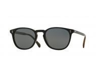 Oliver Peoples Finley Esq. Sun Matte Black Moss Tortoise Polarized Grey