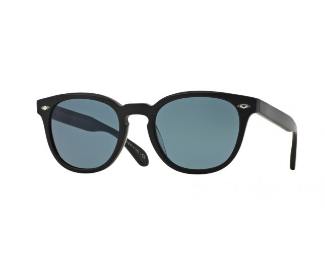 Oliver Peoples Sheldrake Plus Semi Matte Black Crystal Indigo Photochromic