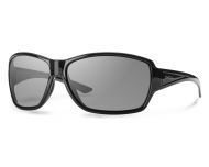 Smith Pace Shiny Black Gray Polarized