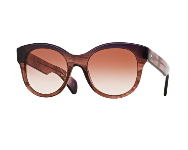 Oliver Peoples Jacey Sun Faded Fig Gradient Brown