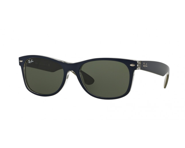 Ray-Ban New Wayfarer Matte Blue Military Green Green  