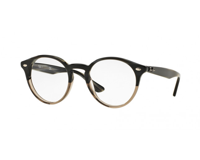 horn rimmed glasses ray ban