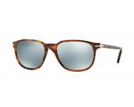 Persol 3019S Caffe Crystal Light Green Mirror Silver