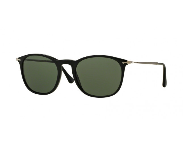 Persol 3124S Black Crystal Green