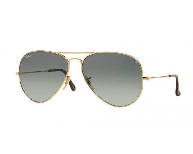 ray ban aviator green